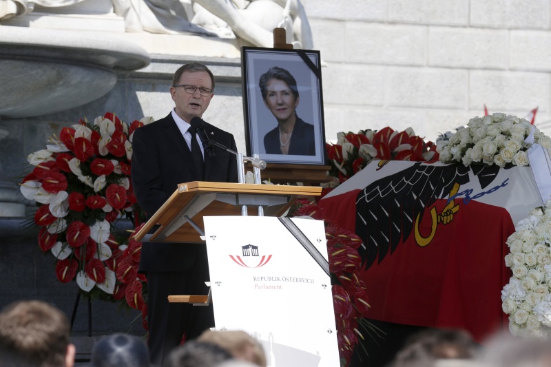 Zweiter Nationalratspräsident Karlheinz Kopf bei seiner Ansprache