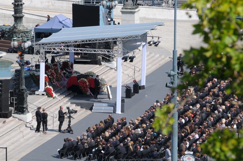 Zweiter Nationalratspräsident Karlheinz Kopf bei seiner Ansprache