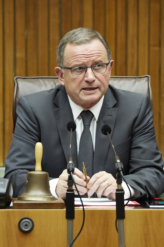 Zweiter Nationalratspräsident Karlheinz Kopf (V) am Präsidium