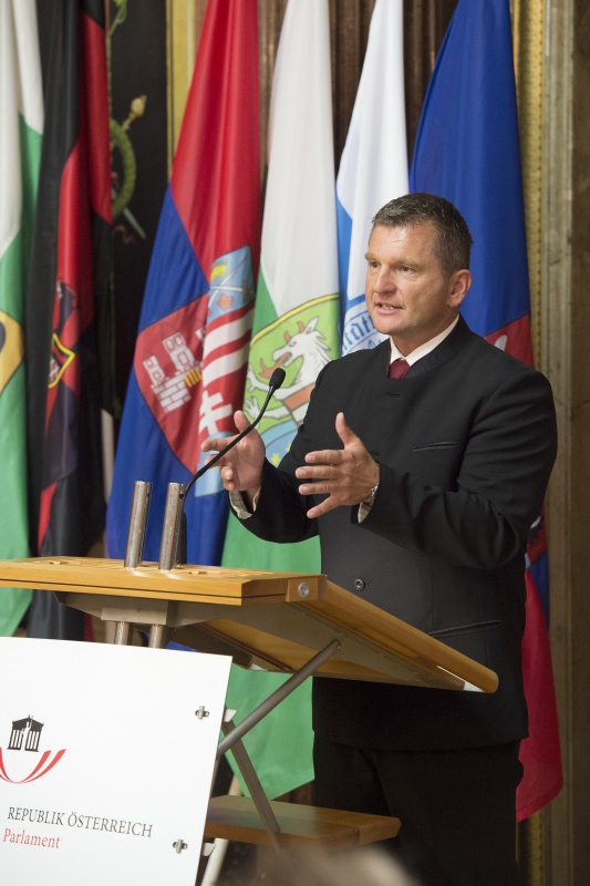 Begrüßung durch den Generalsekretär des VLÖ Norbert Kapeller