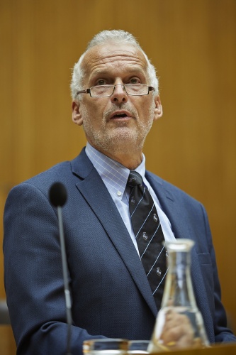 Präsident des Rechnungshofes Josef Moser am Rednerpult