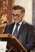 Botschafter der Republik Italien Giorgo Marrapodi am Rednerpult
