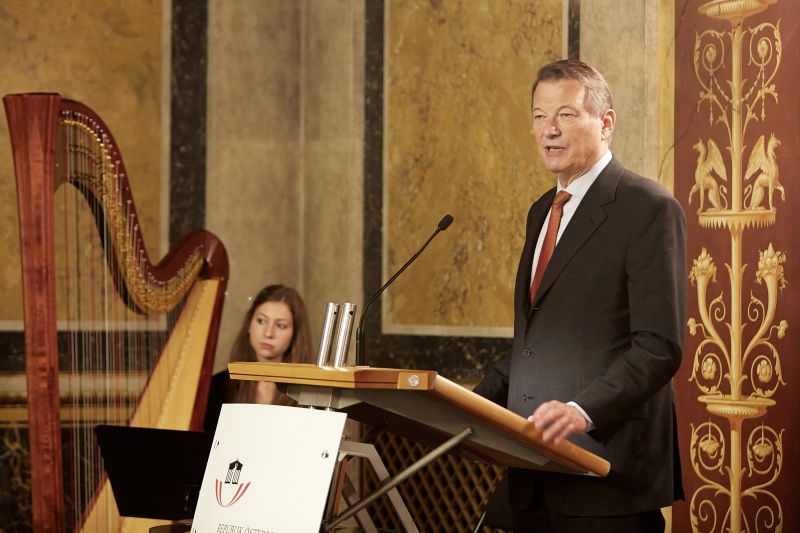 Volksanwalt a.D. Peter Kostelka am Rednerpult