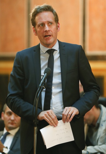 Nationalratsabgeordneter Kai Jan Krainer (S) bei seiner Wortmeldung