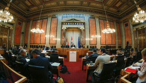 Die Aussprache unter dem Vorsitz des 2. Nationalratspräsidenten Karlheinz Kopf (V)