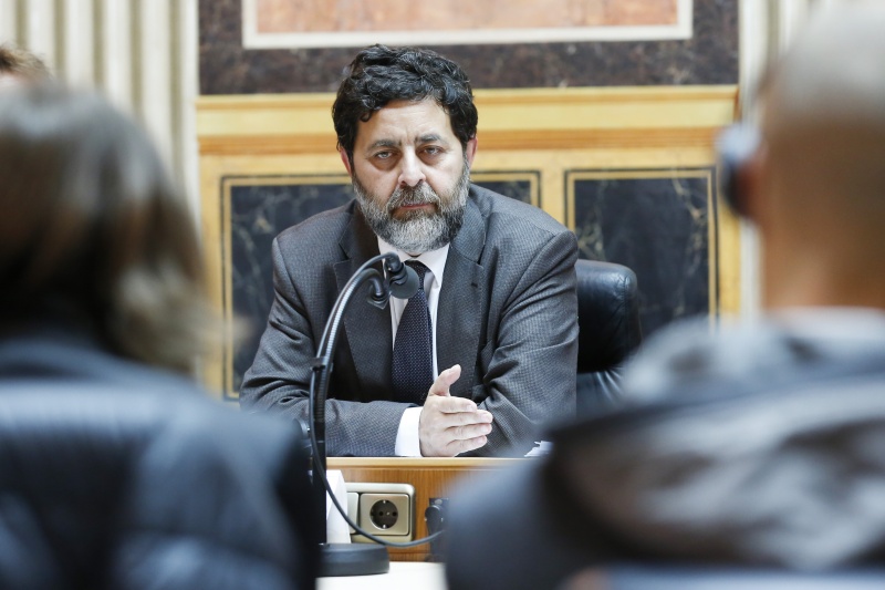 Ignacio Garcia Bercero bei seinen einleitenden Worten