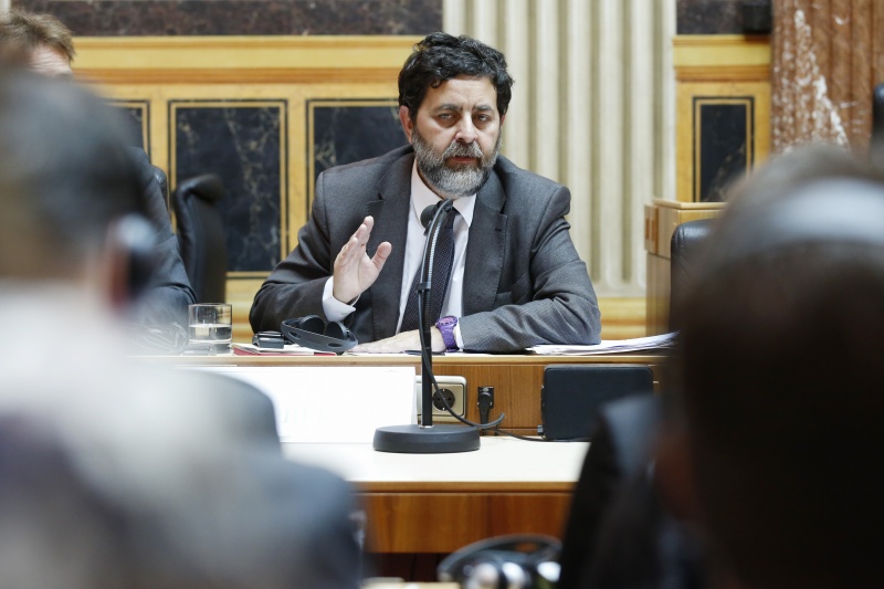 Ignacio Garcia Bercero bei seinen Erläuterungen