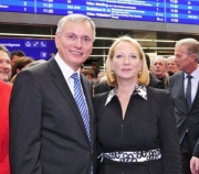 v.li. Verkehrsminister Alois Stöger und Nationalratspräsidentin Doris Bures