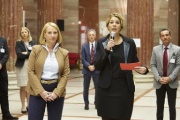 v.li.: Nationalratspräsidentin Doris Bures und Staatssekretärin Sonja Steßl