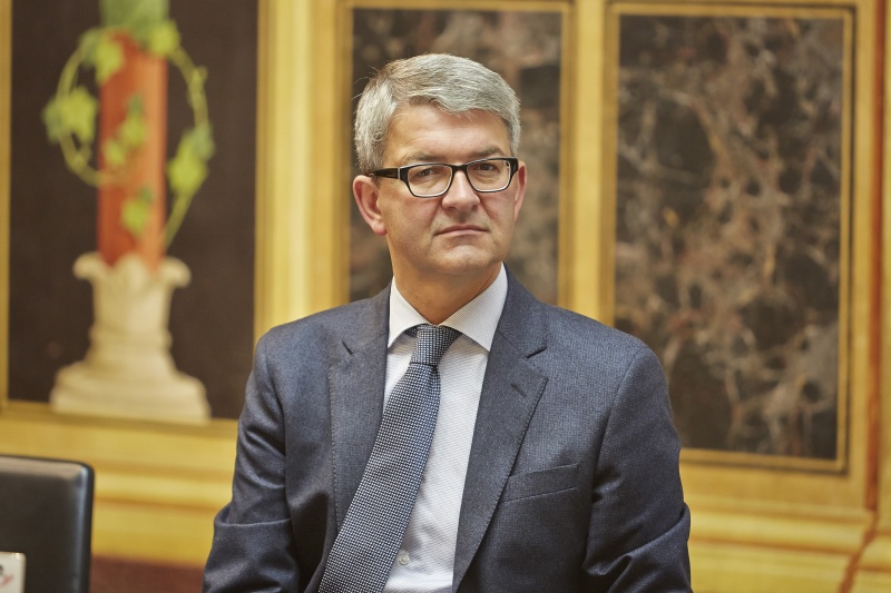 Parlamentsvizedirektor Alexis Wintoniak