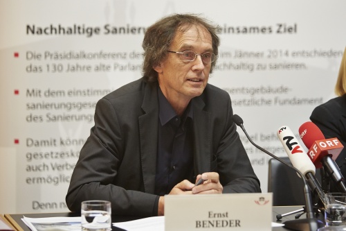 Vorsitzender der Auswahlkommission Architekt Ernst Beneder