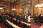 BesucherInnen im Bundesratssitzungssaal
