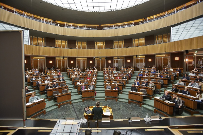 Blick Richtung VeranstaltungsteilnehmerInnen