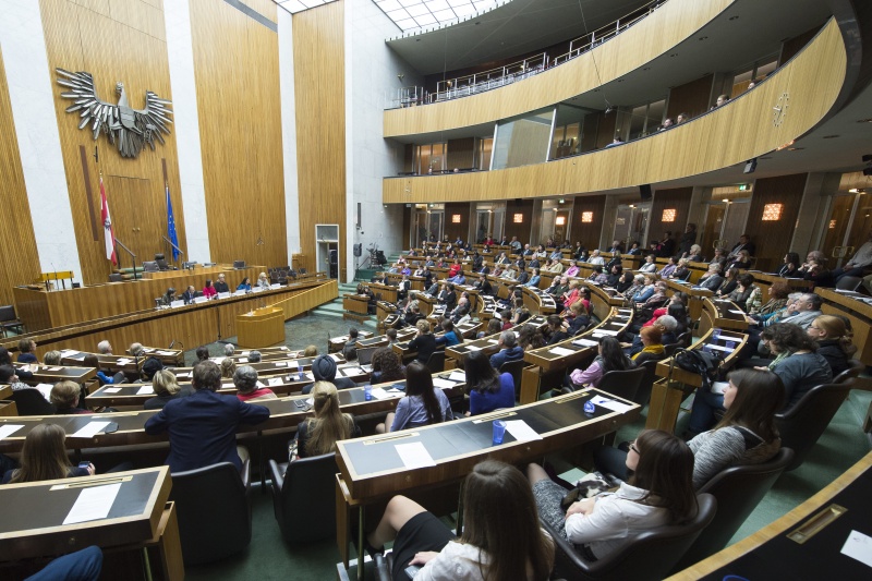 Blick Richtung VeranstaltungsteilnehmerInnen