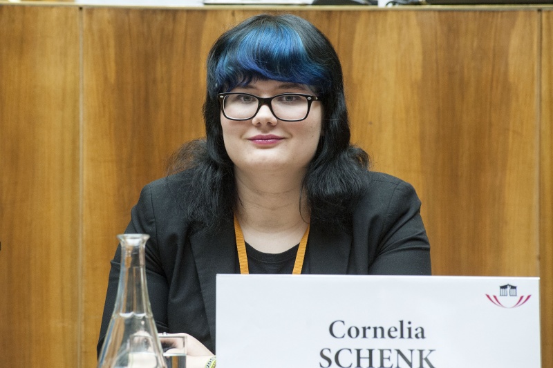 Cornelia Schenk beim Panel 3