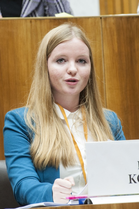 Hannah Korinth beim Panel 3