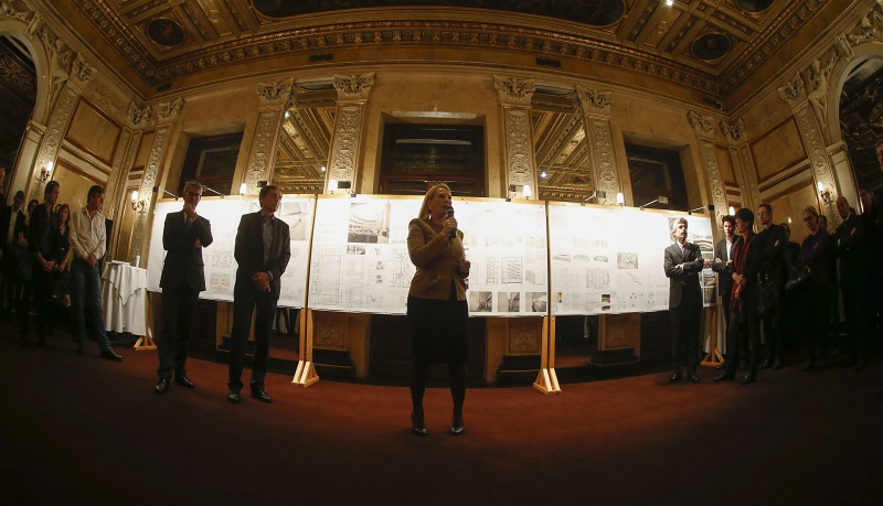 Nationalratspräsidentin Doris Bures (S) am Wort