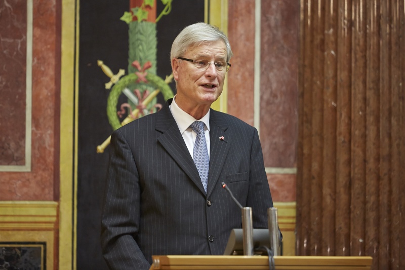 Siegfried Dillersberger am Pednerpult