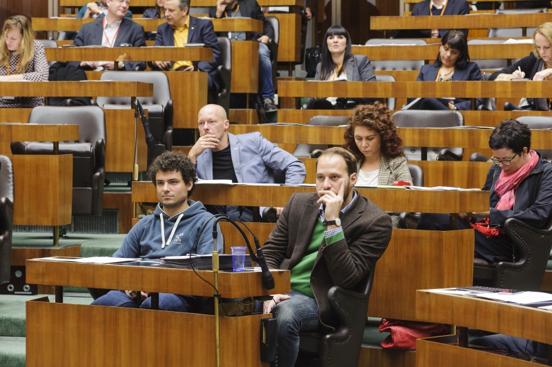 Blick Richtung VeranstaltungsteilnehmerInnen