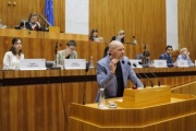 Bundesrat Marco Schreuder (G) am Rednerpult