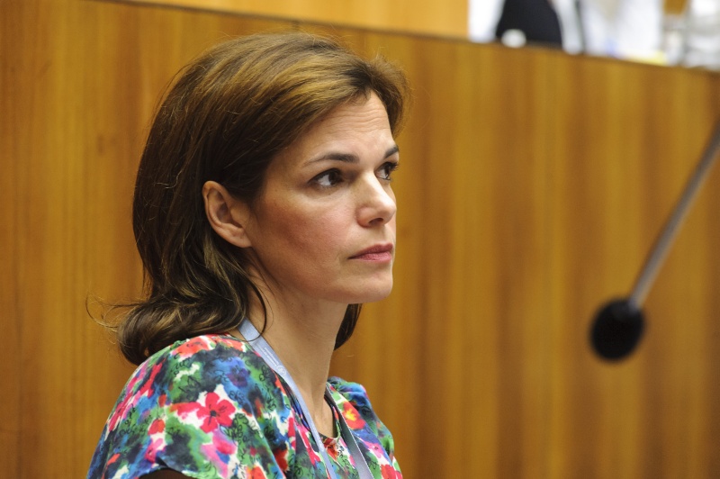 BMG Lt. Sektion öffentliche Gesundheit Pamela Rendi-Wagner beim Panel 3