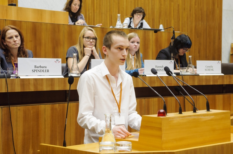 Muchammad Magomadow am Wort