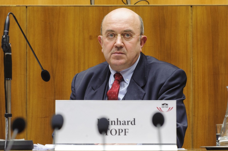 St. Anna Kinderspital Reinhard Topf beim Panel 4