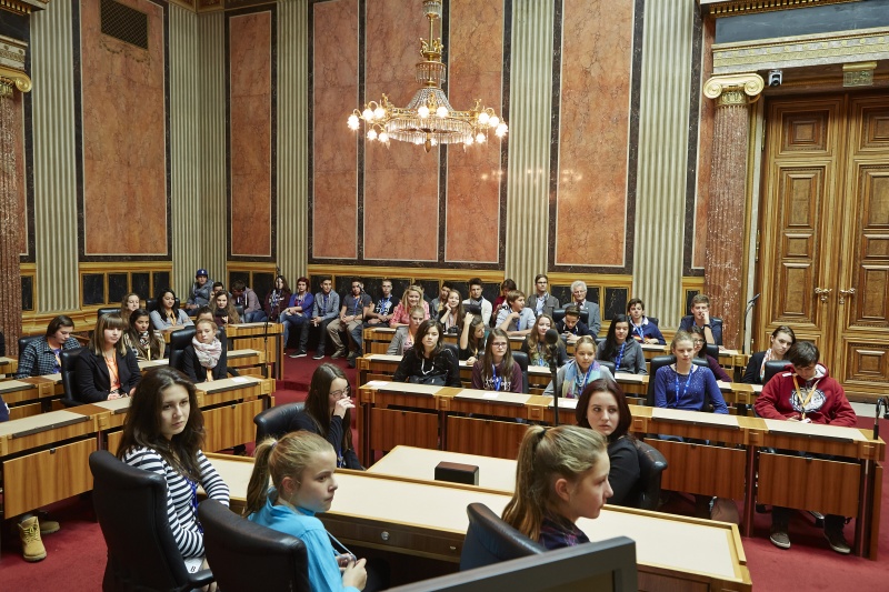 Blick Richtung SchülerInnen