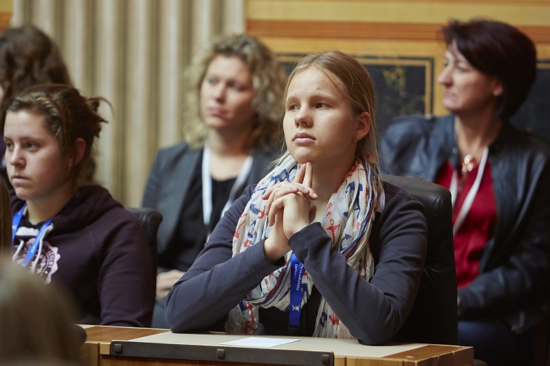 Blick Richtung SchülerInnen