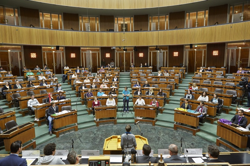 Blick Richtung VeranstaltungsteilnehmerInnen