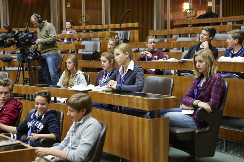 Blick Richtung SchülerInnen