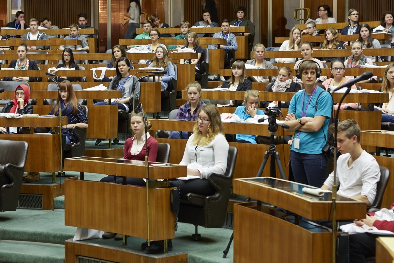 Blick Richtung SchülerInnen
