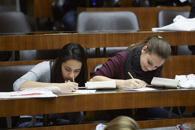 Blick Richtung SchülerInnen