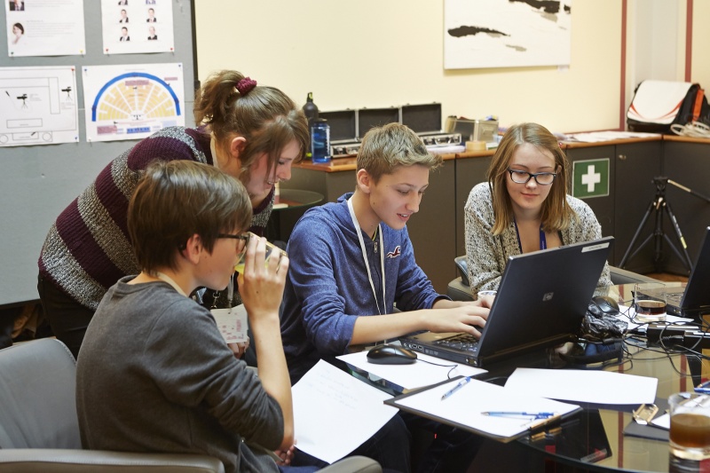SchülerInnen - Internetteam des Jugendparlaments