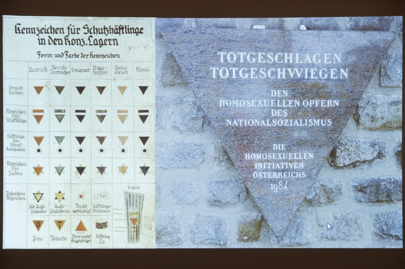 Projektion während eines Vortrages