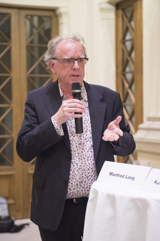 Podiumsgespräch - Was will die Wiener Community? Sozialdemokratische LSBTI Organisation Manfred Lang am Wort