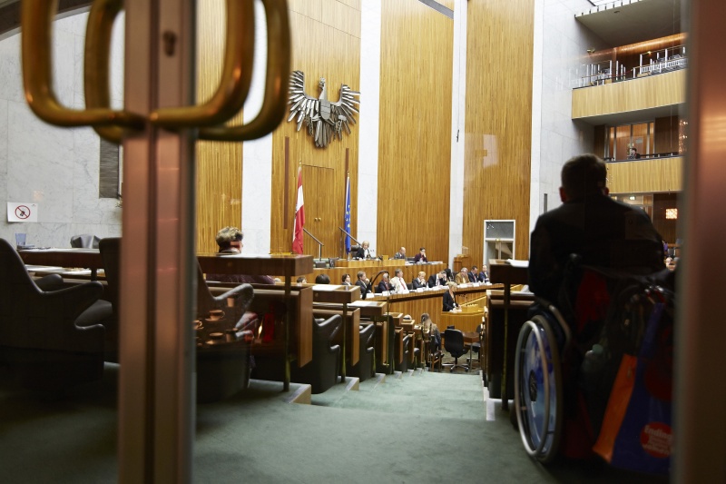 Blick Richtung VeranstaltungsteilnehmerInnen