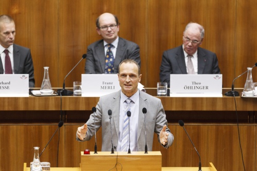 Nationalratsabgeordneter Wolfgang Gerstl (V) am Wort