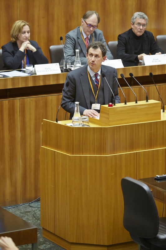 Christoph Grabenwarter am Rednerpult