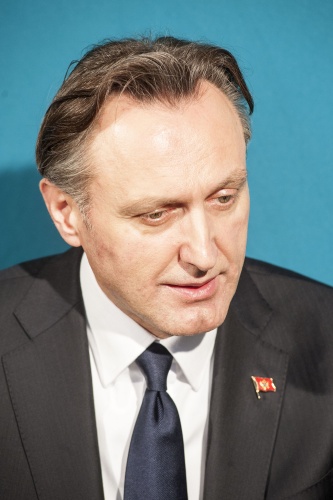 Montenegrinischer Parlamentspräsident Ranko Krivokapic
