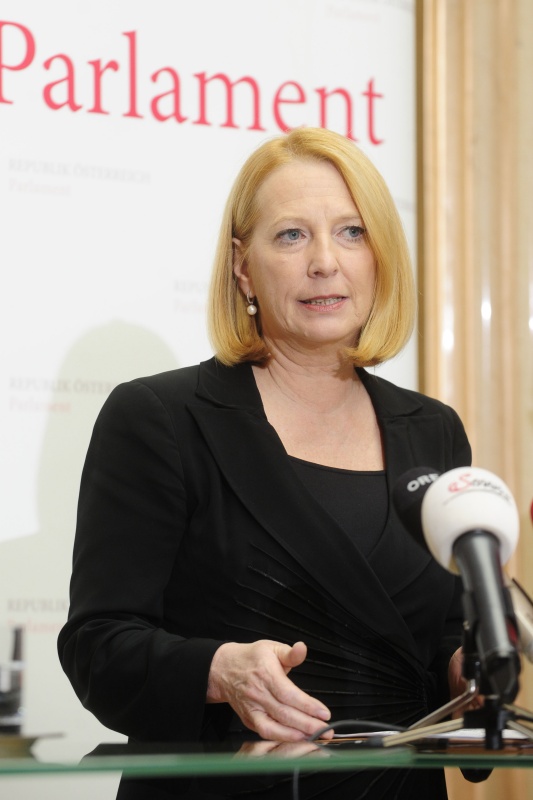 Nationalratspräsidentin Doris Bures (S)