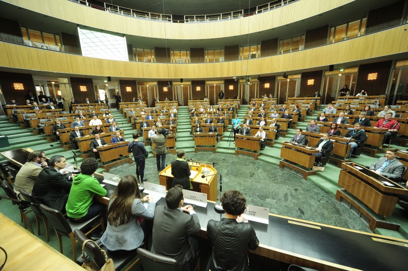 Blick in Richtung VeranstaltungsteilnehmerInnen
