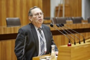 Bürgervertreter Heinz Ehmhofer am Rednerpult