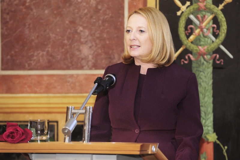 Nationalratspräsidentin Doris Bures (S) am Wort