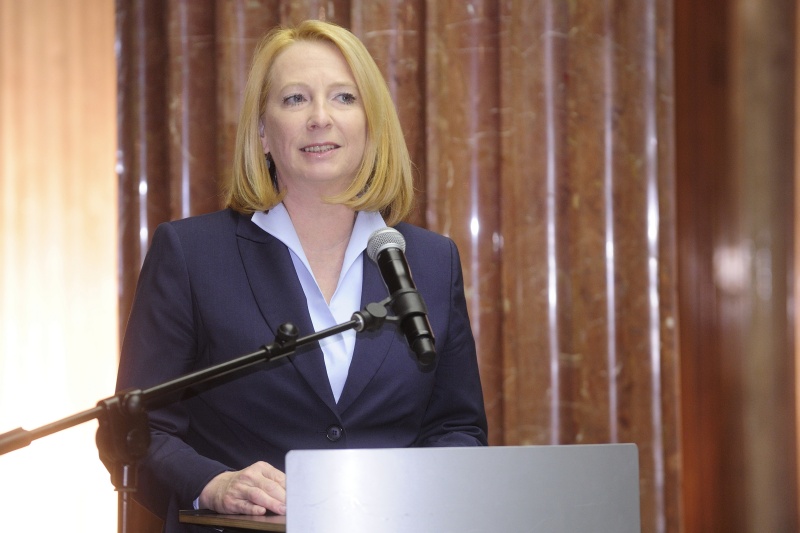 Nationalratspräsidentin Doris Bures (S) am Wort