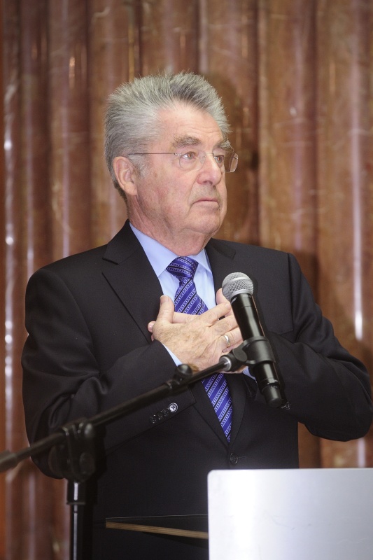 Bundespräsident Heinz Fischer am Wort