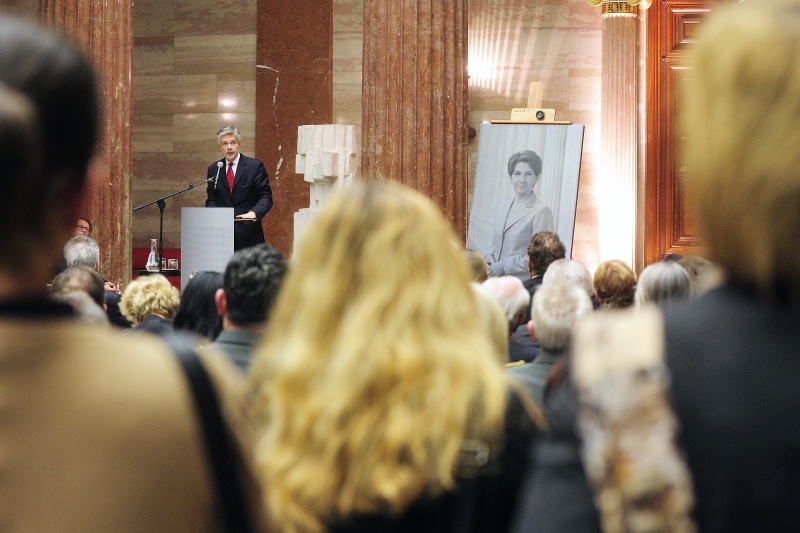 Parlamentsdirektor Harald Dossi am Wort