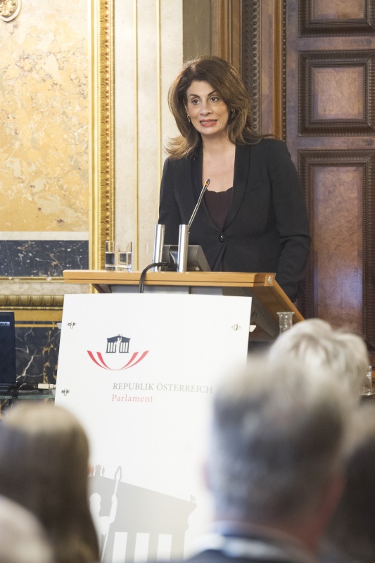 Statement von UNOV, UNIDO Repräsentantin Claudia Arthur-Flatz