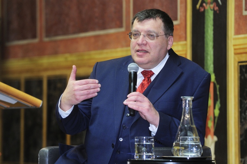 Leiter DÖW Gerhard Baumgartner am Wort