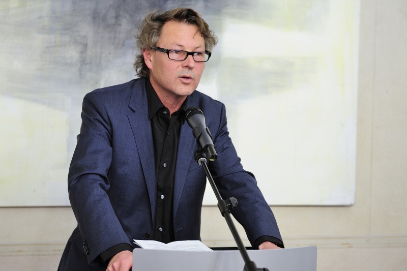 Kurator der Ausstellung Hans-Peter Wipplinger am Wort